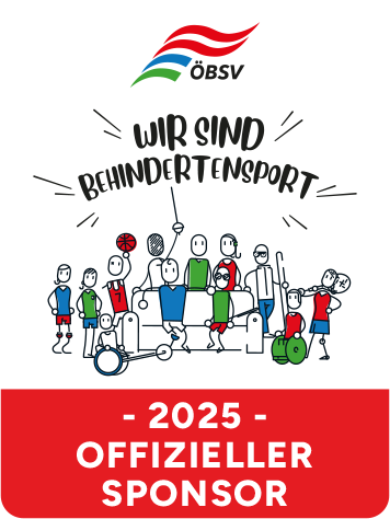 Sponsor des Österreichischen Behindertensportverbandes Sponsor des Österreichischen Behindertensportverbandes